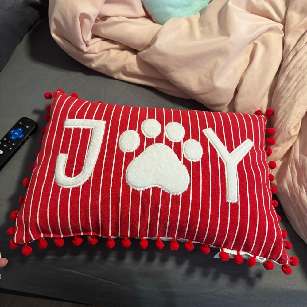 NWT Target’s “Joy” animal paw pillow
